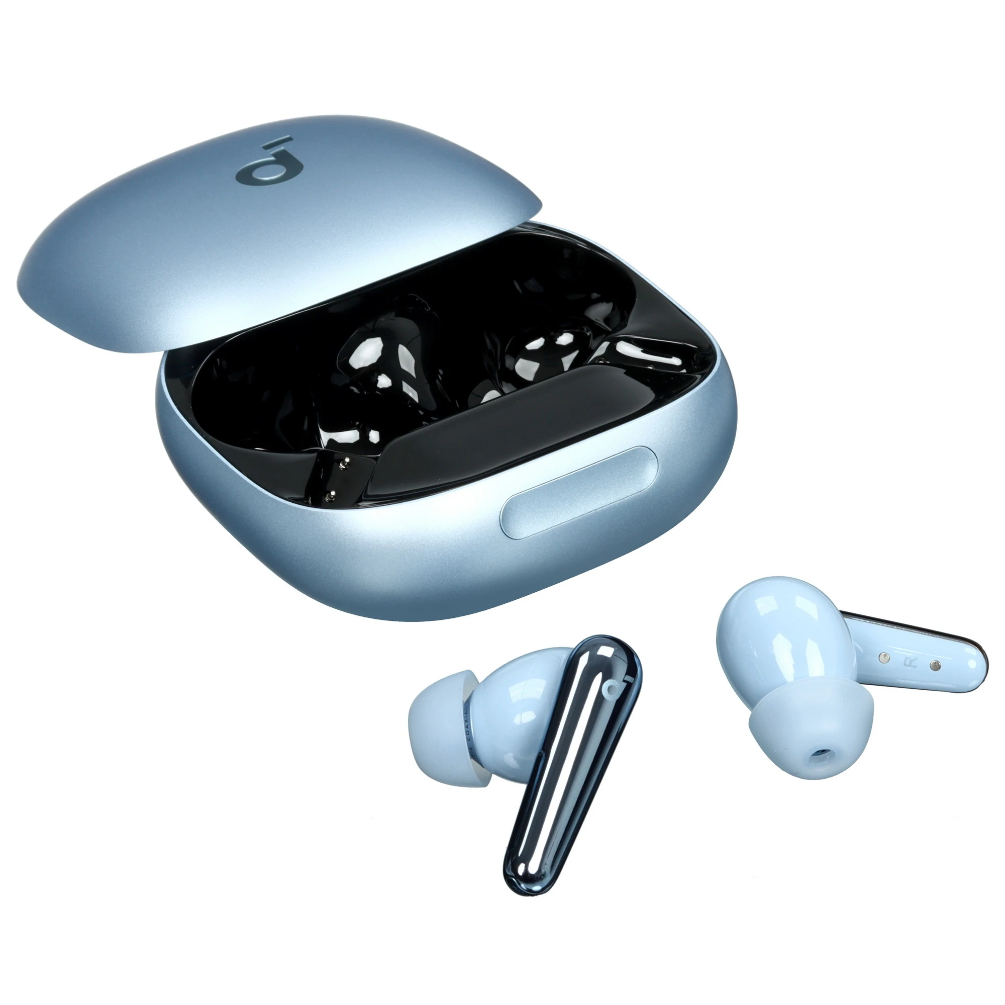Гарнитура беспроводная Soundcore Liberty 4 Pro Blue, (A3954G31), внутриканальные, без крепления, 5.3, 580 мА/ч, синий