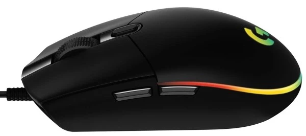 Мышь игровая Logitech G102 LIGHTSYNC Black (910-005823***); USB; оптический; 200 - 8000 dpi; 6 кнопок; кол