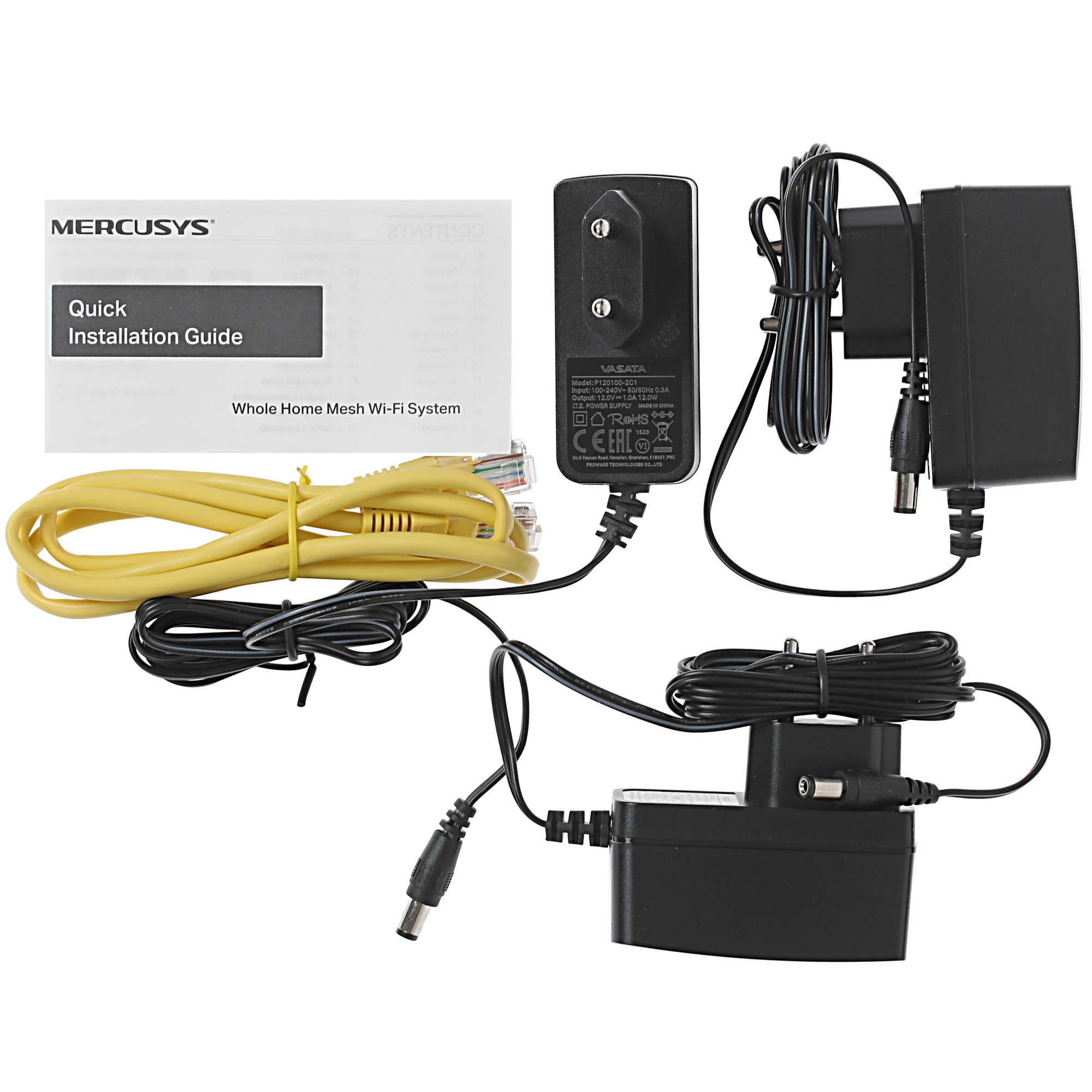 Точка доступа Mesh-система Mercusys Halo H50G(3-pack) (AC1300***); 1900 Мбит/с (600 Мбит/с+1300Мбит/