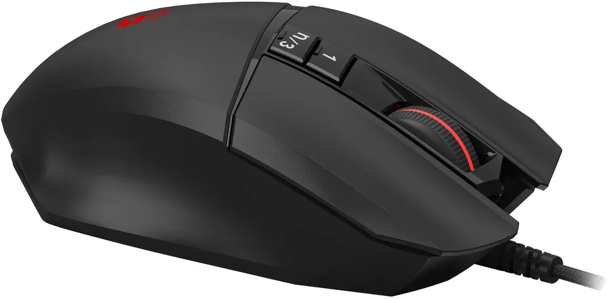 Мышь игровая A4Tech Bloody W65 Max Mini Black (W65 MAX MINI STONE BLACK); USB; оптический; 12000 dpi; 9 кнопок; колесо-кнопка; чёрный