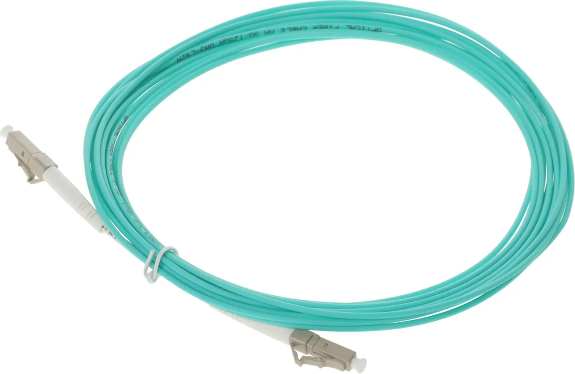 Кабель патч-корд ExeGate FC-S-503-LC-LC-5M-LSZH (EX295139RUS); оптоволоконный; LC-LC; simplex; MM 50/125 (ОМ3); UPC; 5 м