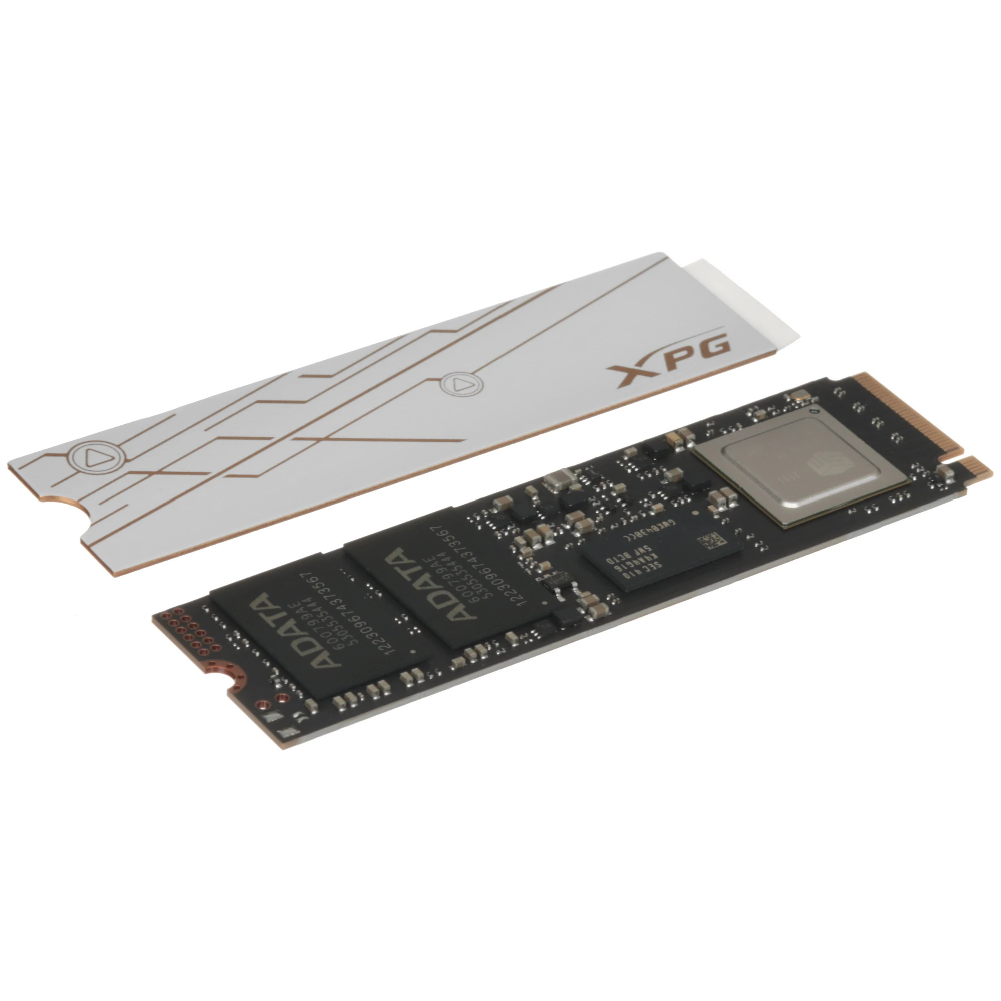 Накопитель SSD 1 ТБ AData XPG MARS 980 BLADE (SMAR-980B-1TCS); M.2 (2280); 14000Мб/с -  13000Mб/с; TLC; PCI-E Gen5 x4; RET