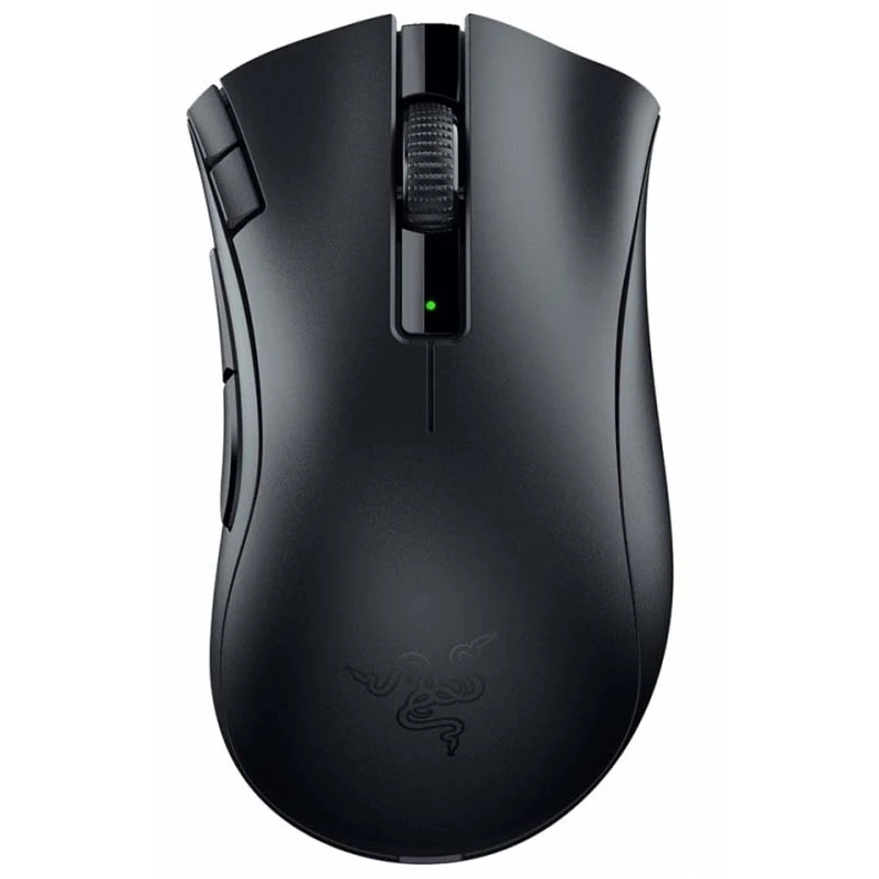Мышь игровая Razer DeathAdder V2 X HyperSpeed Black (RZ01-04130100-R3G1); BT/2.4 Ггц; оптический; 14000 dpi; 7 кнопок; колесо-кнопка; 1xAA/1xAAA; черн