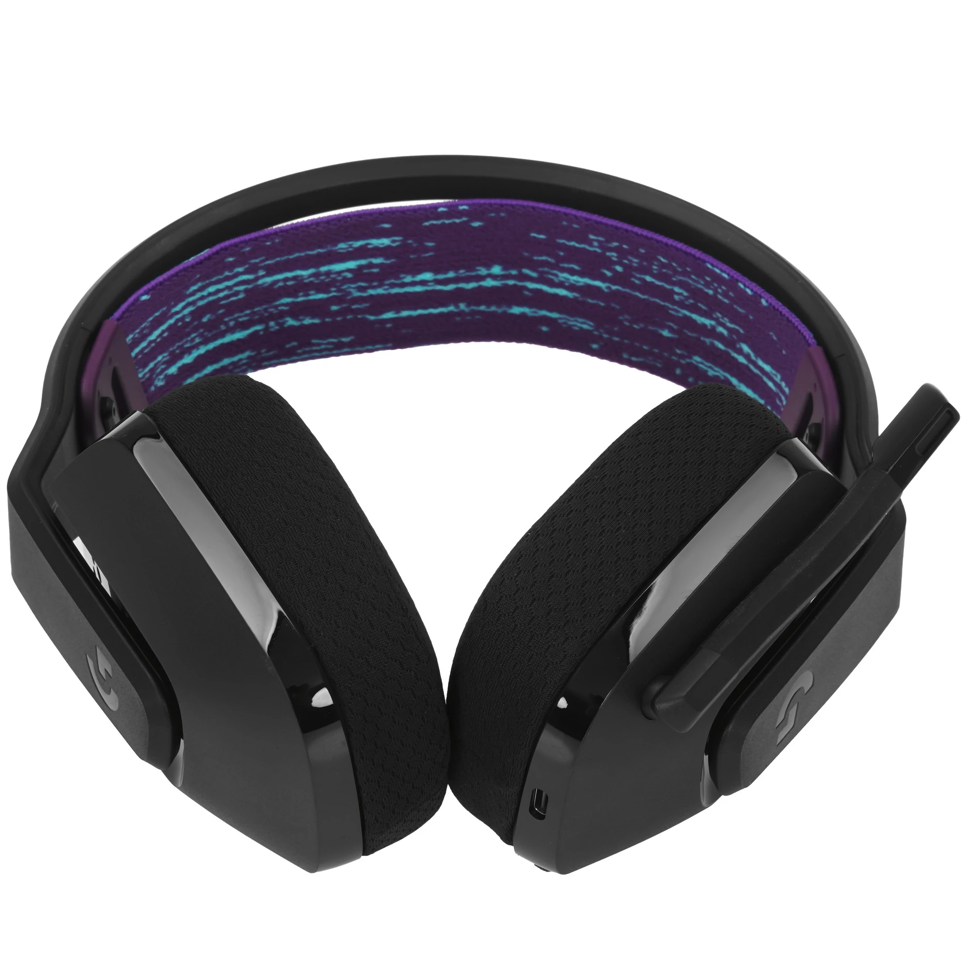 Гарнитура беспроводная Logitech G535 Black (981-000972); игровая; 2.4 Ггц; оголовье; 20 - 20 000 Гц; 36 Ом; 33 ч; встроенный микрофон; регулятор громк