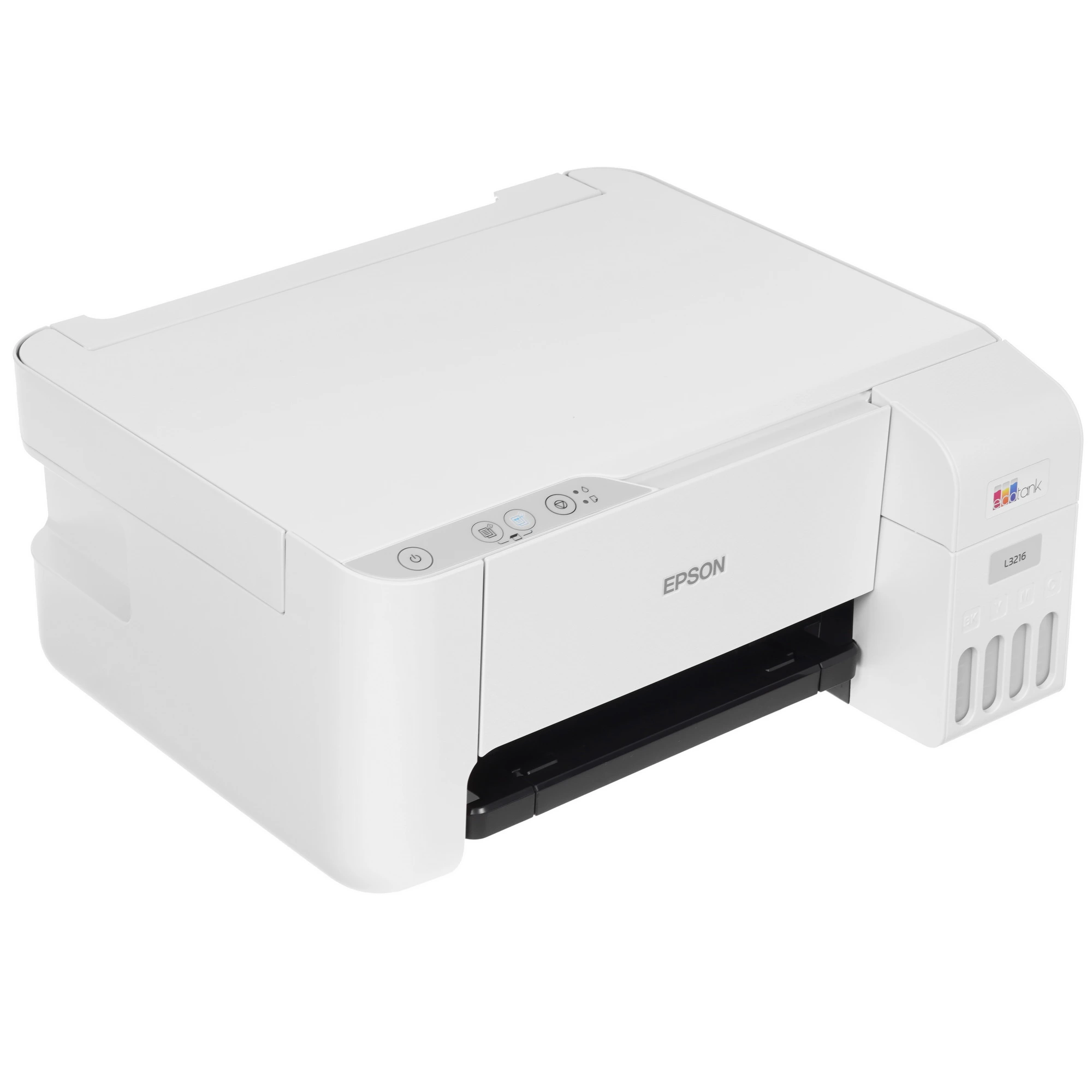 МФУ струйное Epson EcoTank L3216 (C11C68518/CJ68518/CJ68502***); цветная; A4; 5760 x 1440 dpi; 33 ч/