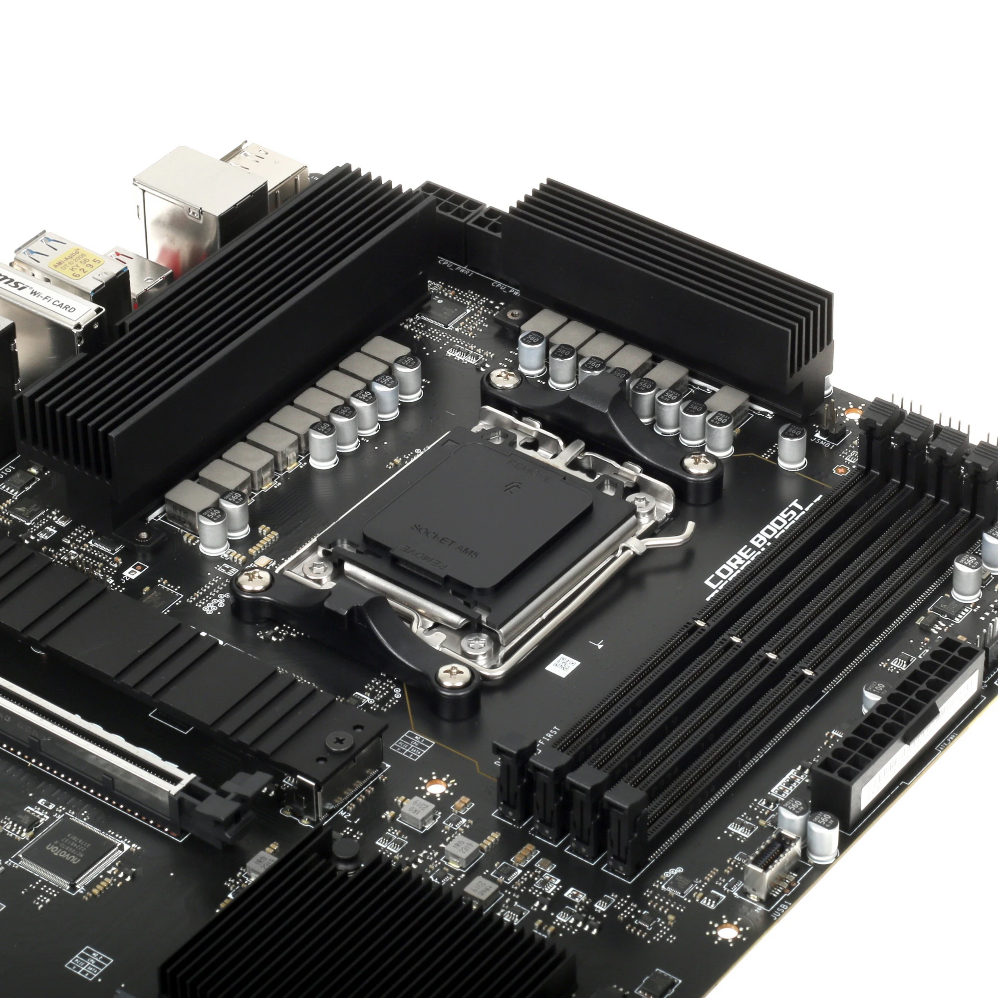 Материнская плата MSI B650-S WIFI (PRO B650-S WIFI***); Socket AM5; ATX; AMD B650; 4хDDR5(7200); 2xP