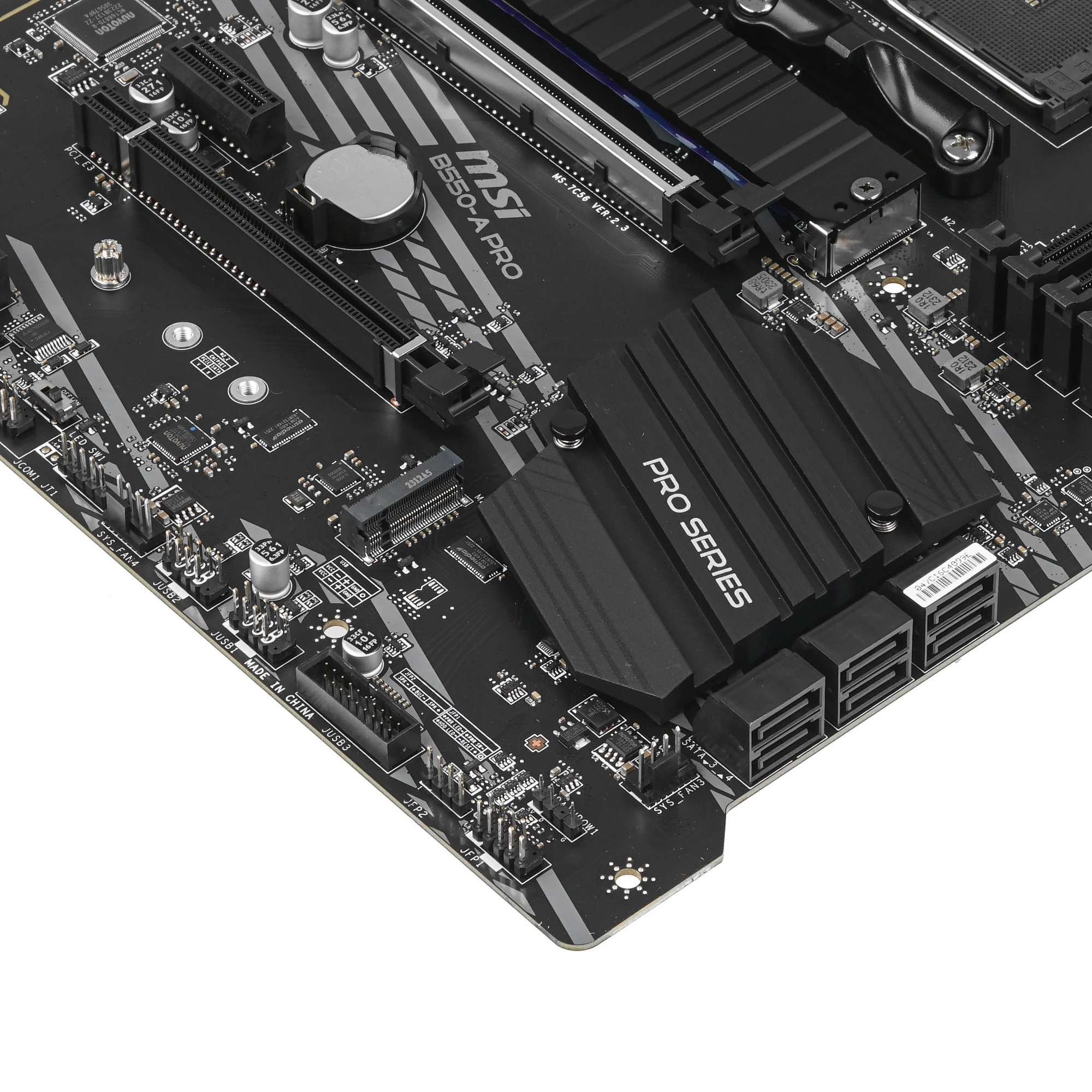 Материнская плата MSI B550-A PRO***; Socket AM4; ATX; AMD B550; 4хDDR4(4400); 2xPCI-E x16; 2 x PCI-E