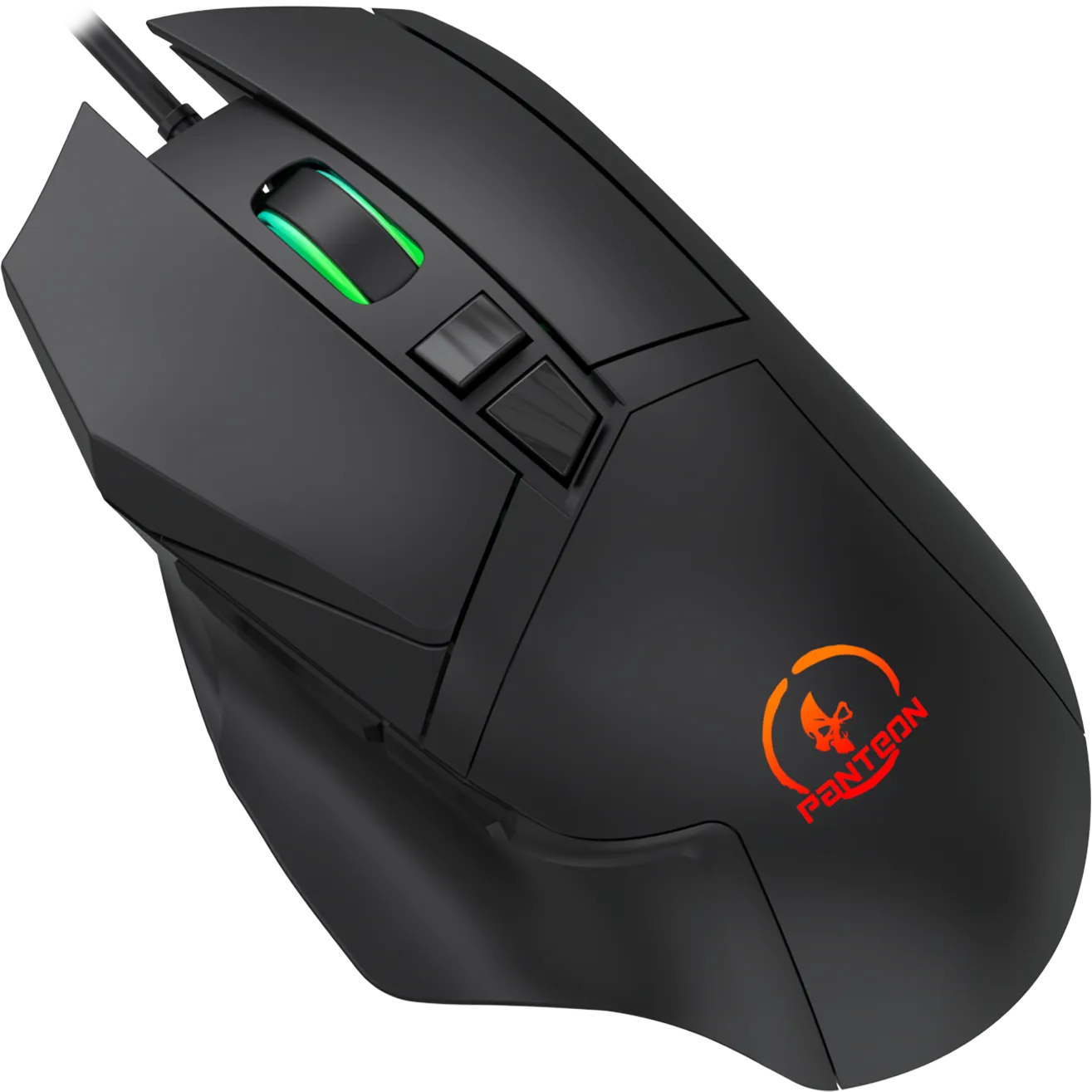 Мышь игровая Jet.A PANTEON MS86 Black (120)***; USB; оптический; 200 - 12800 dpi; 7 кнопок; колесо п