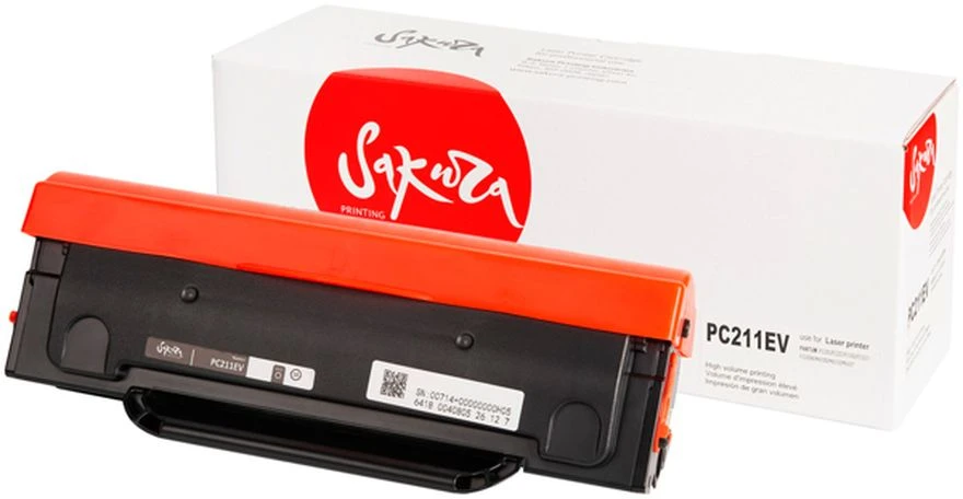 Картридж Sakura Pantum SAPC211EV***; P2200/M6500; 1600 стр. при 5%; чёрный