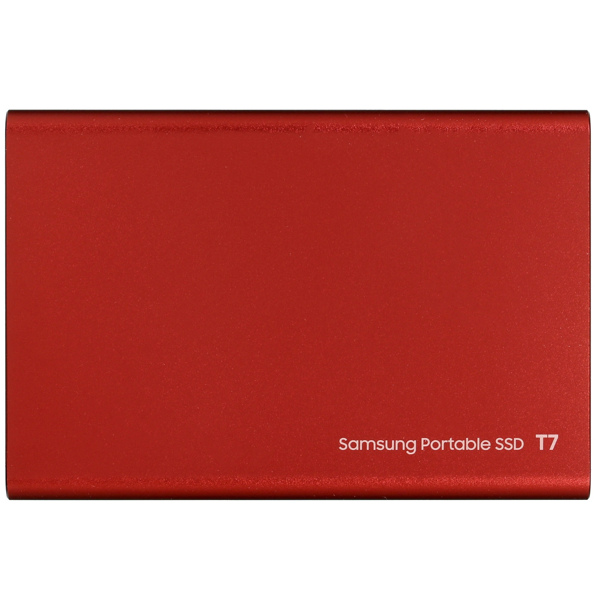Внешний SSD 500 ГБ Samsung T7 Red (MU-PC500R/WW); USB 3.2 Type C; красный