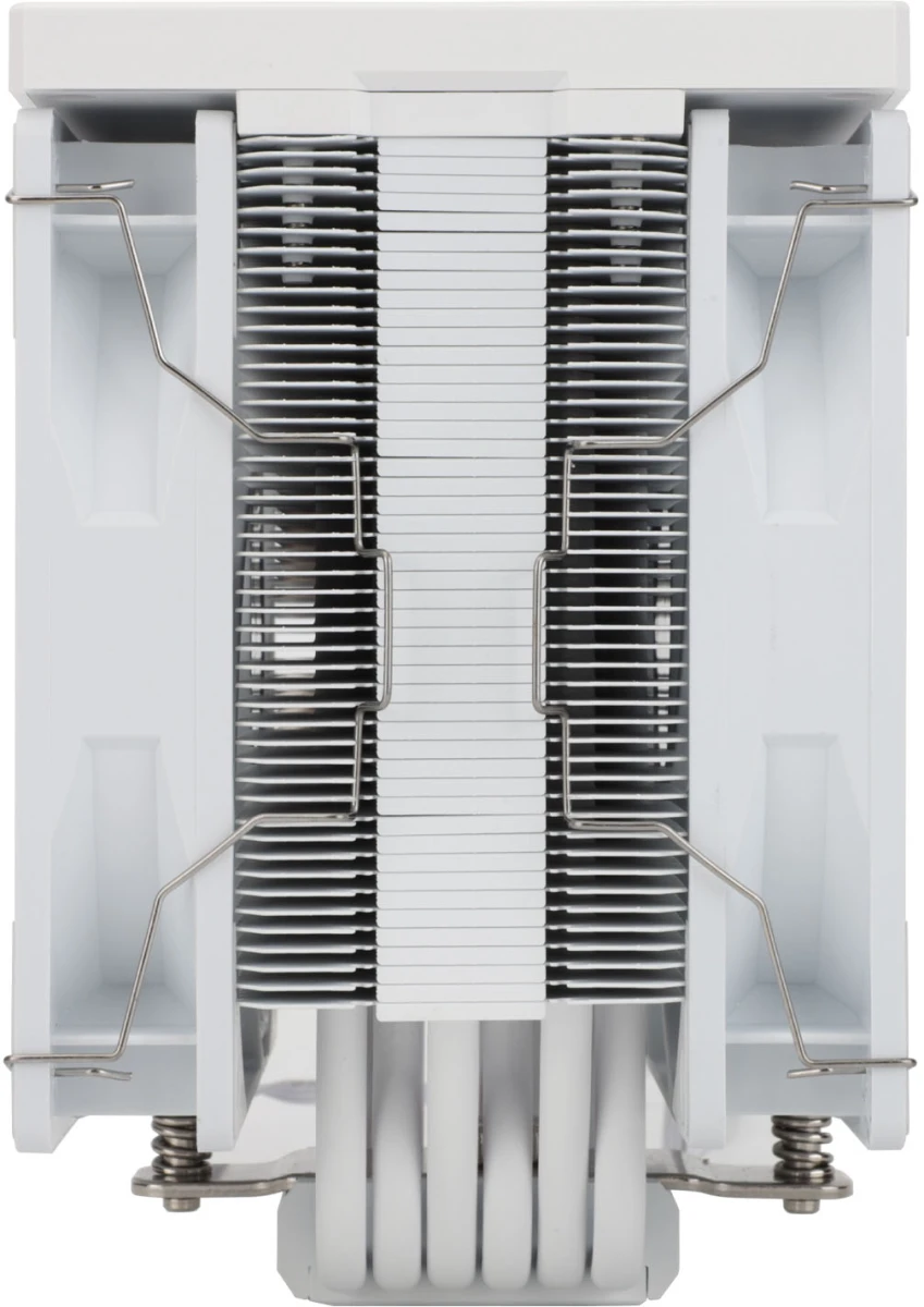 Кулер для процессора 120 мм Thermalright Burst Assassin 120 Vision White (TRBA120VW), 2x120 мм, 4 pin, SATA, USB, 600-1500 об/мин, белый, 245 Вт