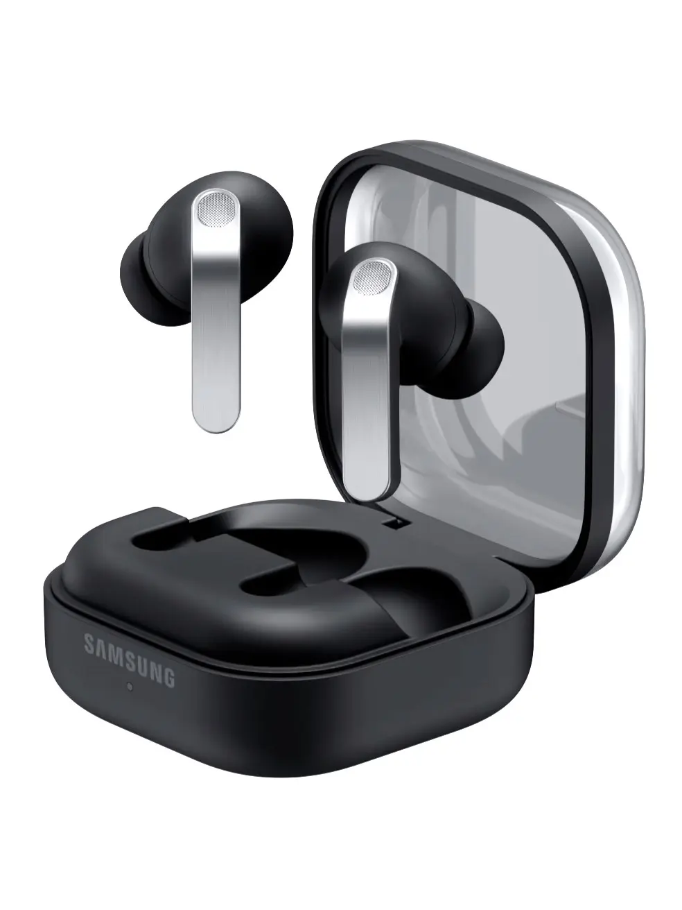 Гарнитура беспроводная Samsung Galaxy Buds 4 Pro Black (SM-R640NZKA), внутриканальные, без крепления, 6.1, IP57, 530 мА/ч, черный