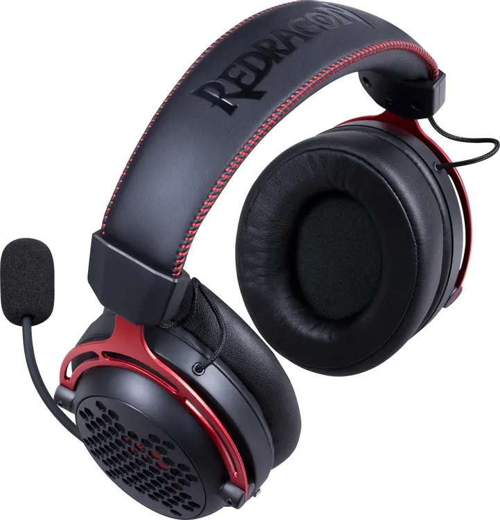 Гарнитура беспроводная Redragon Diomedes Pro (72264); игровая; Bluetooth/2.4 Ггц; оголовье; 20 - 20 кГц; 64 Ом; съемный микрофон с шумоподавлением; ре