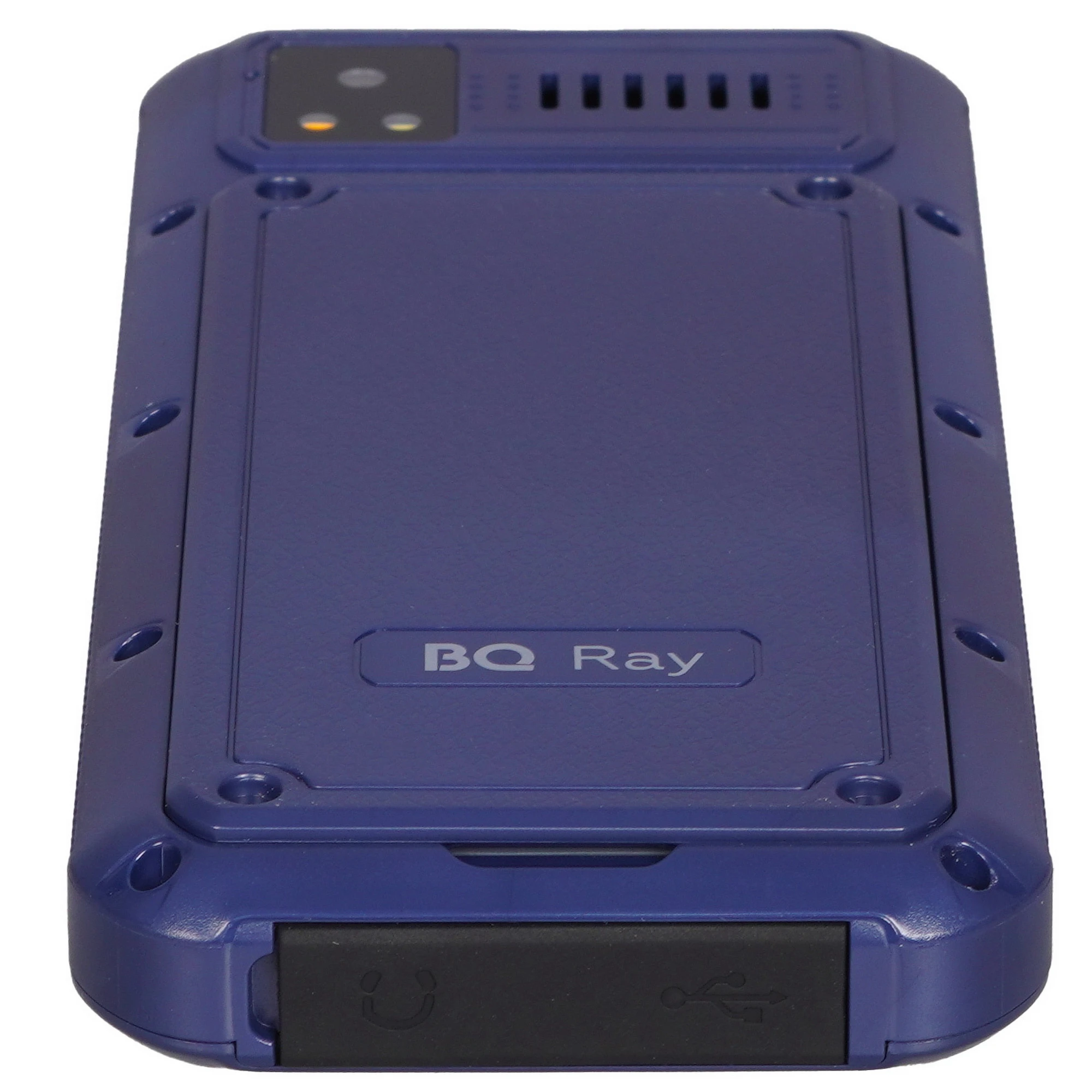 Мобильный телефон BQ Ray (BQ-2454) синий; 2.4"; TFT; 240x320; 0.08 Мп; 32 Мб/32 Мб; 1 800 мА/ч