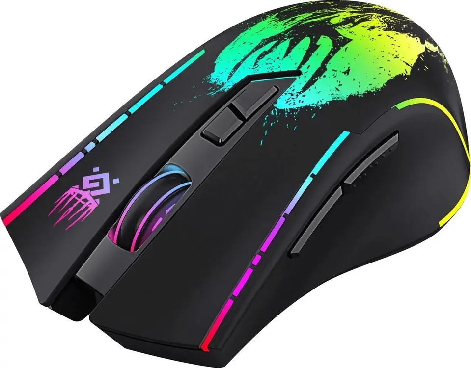 Мышь игровая Defender KRONOS GM-695 (52695***); 2.4 ГГц; USB; оптический; 1000/1200/1600 dpi; 7 кноп