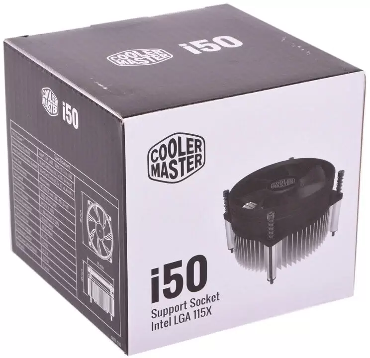 Система охлаждения для процессоров Intel 92 мм Cooler Master I50 for LGA 1700 (RR-I5A7-22FK-N1***); 