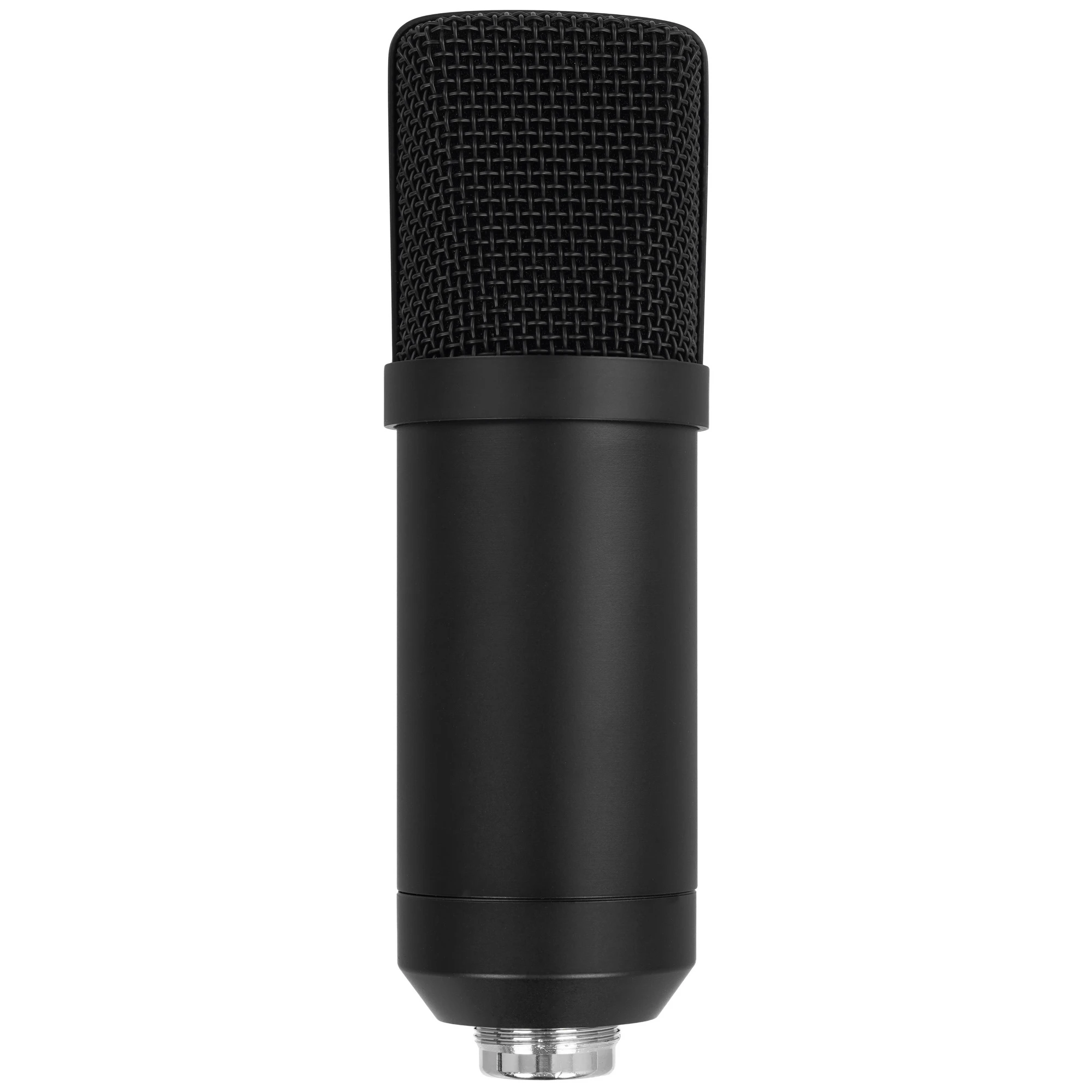 Микрофон Oklick SM-700G (1456135***); конденсаторный; кардиоидный; 100 - 18000 Гц; стойка-пантограф со струбциной; 2,5 м; USB; чёрный