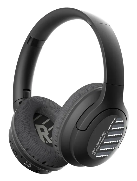 Гарнитура беспроводная A4Tech Bloody MH360 (MH360 BLACK***); накладные; bluetooth 5,3; оголовье; 20 - 20 000 Гц; 32 Ом; встроенный микрофон; регулято