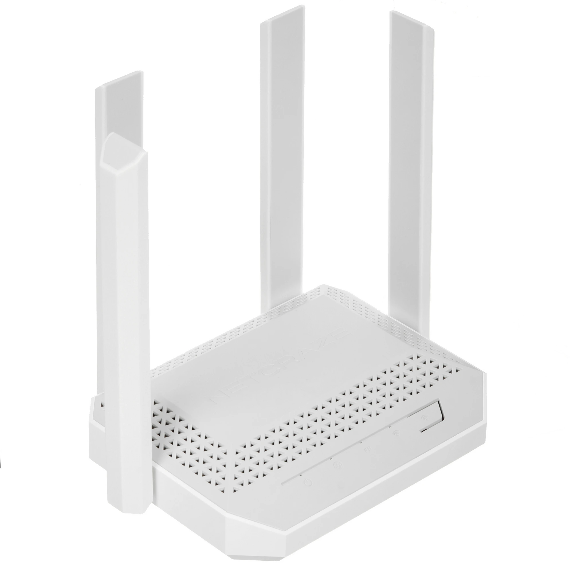 Роутер NETCRAZE Challenger AX3000 (NC-3910); 574 Мбит/сек + 2402 Мбит/сек; 2xWAN/LAN 2.5 Гбит/с; 4 ant