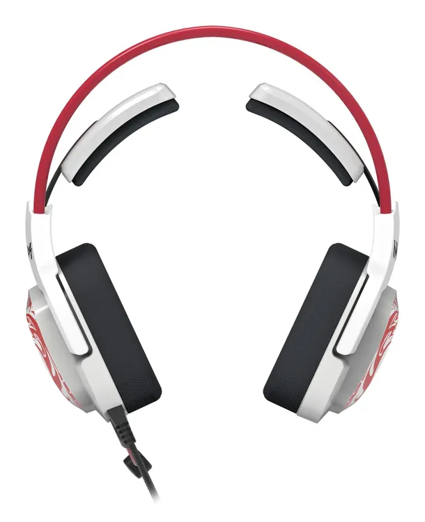 Гарнитура игровая A4Tech Bloody G575 NARAKA; оголовье; 20 - 20 000 Гц; 16 Ом; съемный микрофон; регулятор громкости; USB; виртуальный звук 7.1; белый