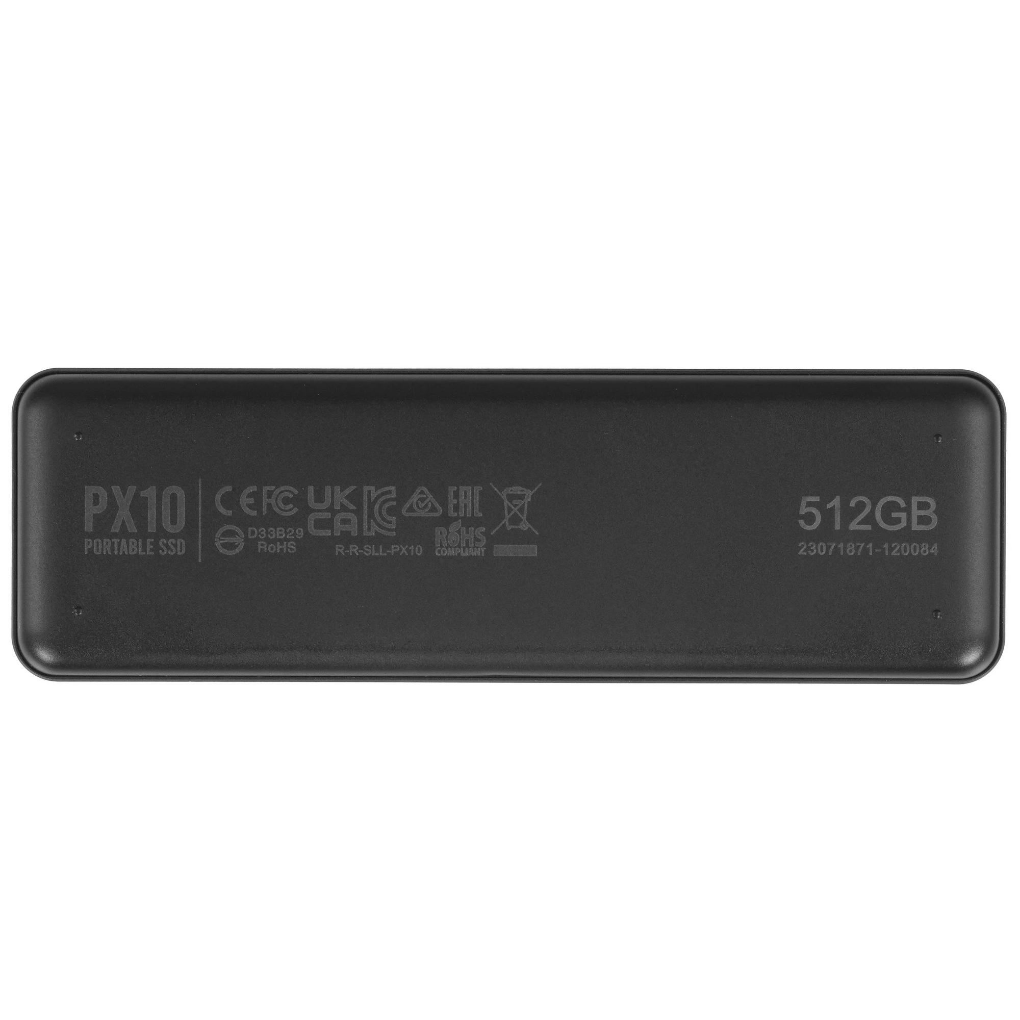 Внешний SSD 512 ГБ Silicon Power PX10 (SP512GBPSDPX10CK); USB 3.2 Gen 2 Type C; черный