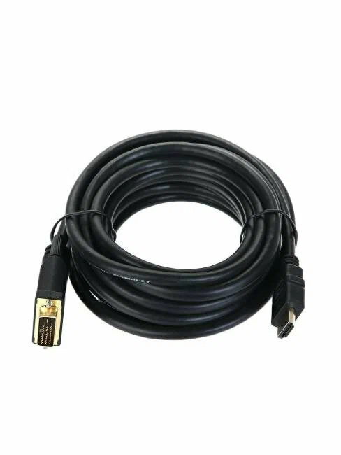 Кабель HDMI -> DVI-D TV-COM (LCG135E-5M***); позолоченные коннекторы; 5,0 м