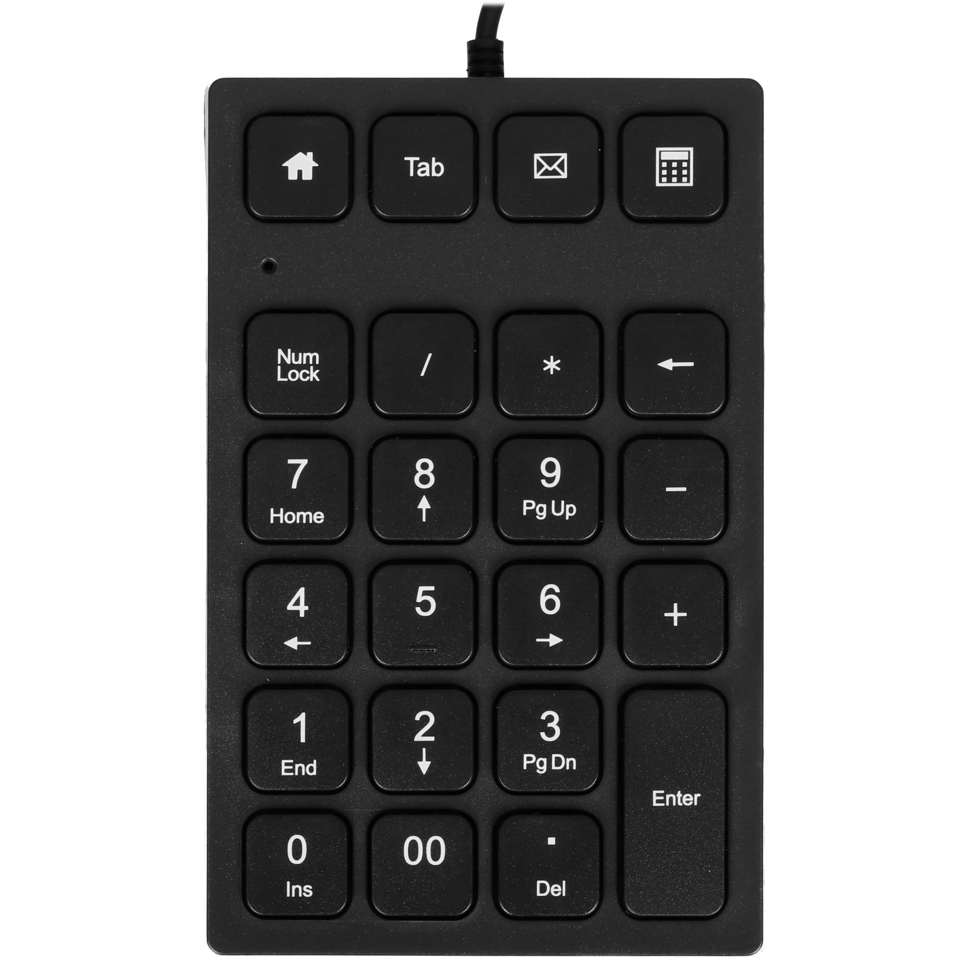 Клавиатура беспроводная Aceline AN-ZM0; цифровой блок USB; мембранная; чёрный