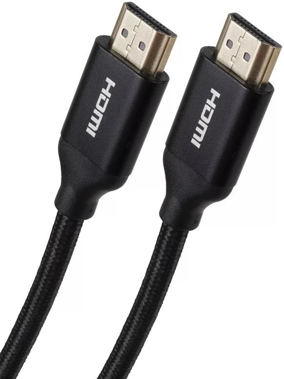 Кабель HDMI->HDMI v.2.0 iOpen ACG520BM-2.0; HDMI Тип A; HDMI Тип A; 4K@60Hz; нейлоновая оплетка; 2,0 м