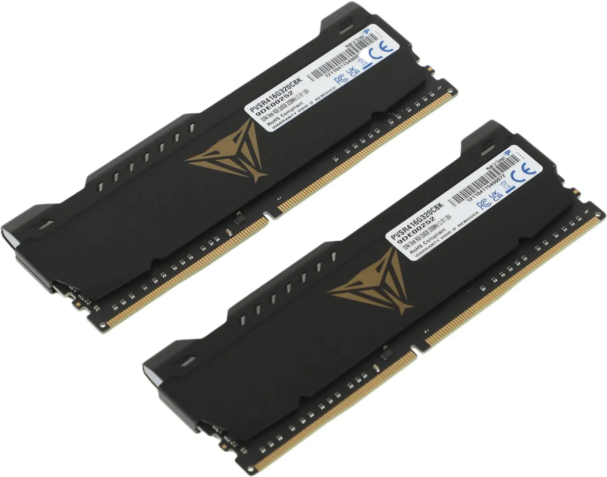 Модуль памяти DDR4 8 ГБ Patriot Viper Steel RGB (PVSR48G360C0***); 28800 MБ/с; 3600 МГц; радиаторы; 