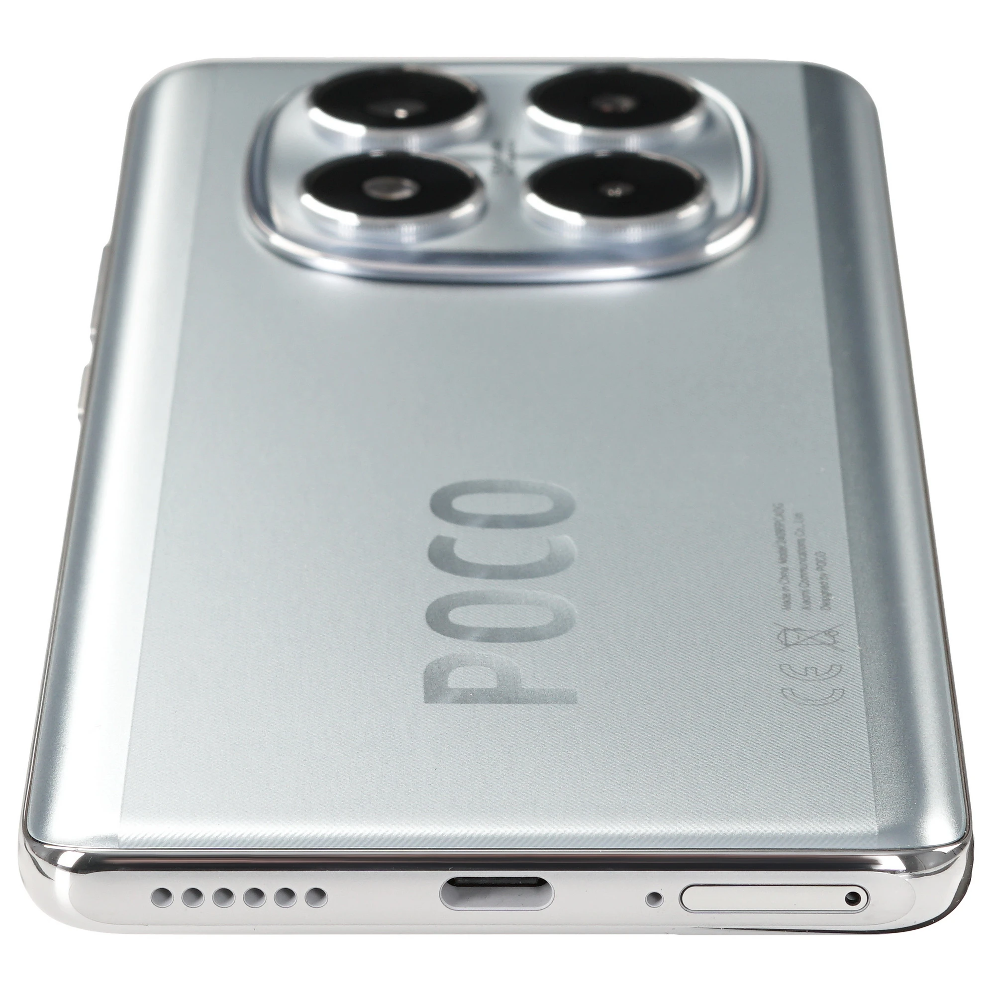 Смартфон POCO X7 5G 8/256Gb Silver;  6.67" AMOLED 120Гц; 2712x1220; MT Dimensity 7300Ultra 8 ядер 2,5 ГГц; 8Гб/256Гб; 50+8+2 Мп/20Мп BT5.4; WiFi 802.1