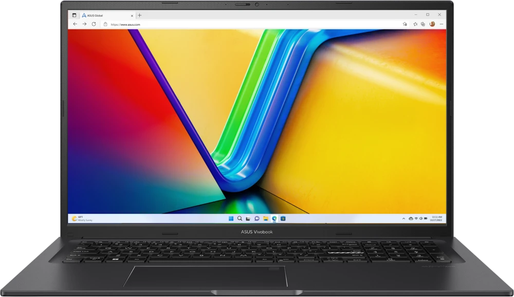 Ноутбук 17.3" 1920x1080 IPS 60Гц Asus VivoBook 17X M3704YA-AU052 (90NB1192-M00200); AMD Ryzen 7 7730U; 16Гб; 512Гб; AMD Radeon Graphics ; NO OS; 50 Вт