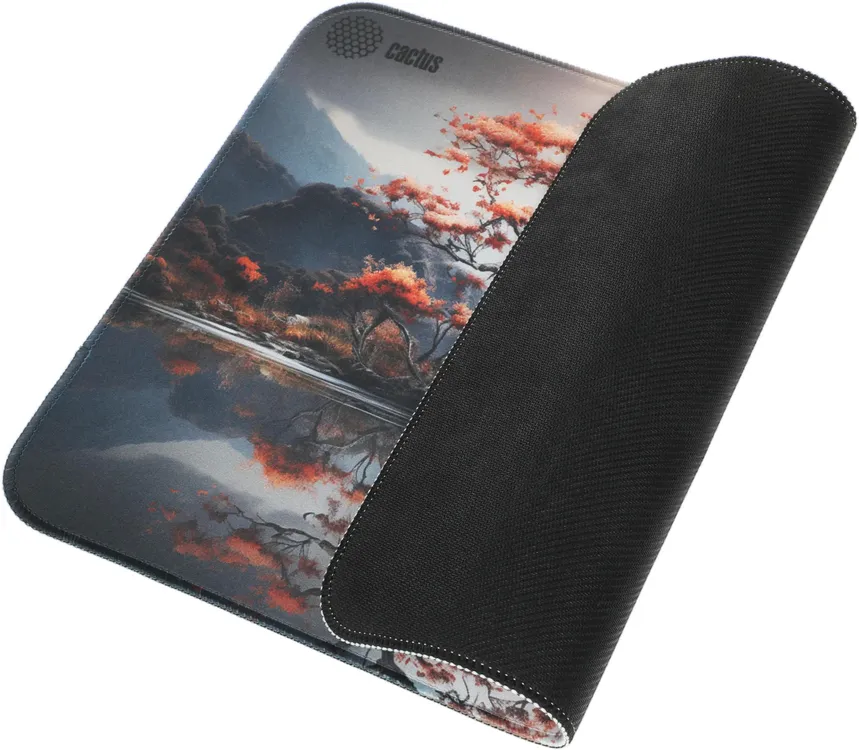 Коврик для мыши Cactus Lake (CS-MP-PRO18XL***); ткань + резиновая основа; 400 х 300 х 3 мм; игровая поверхность; рисунок