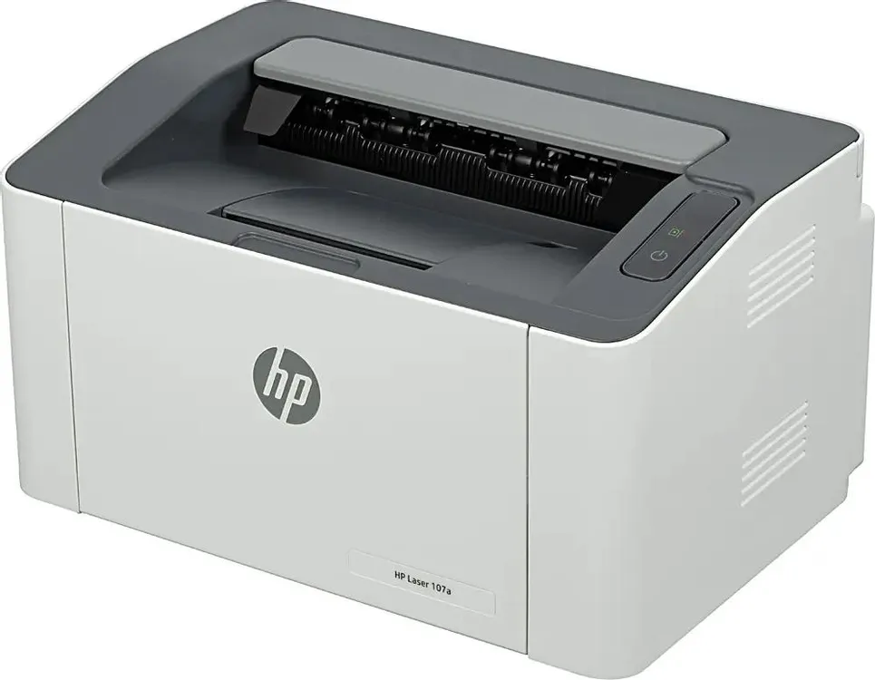 Принтер лазерный принтер HP Laser 107a (4ZB77A***); черно-белая; A4; 1200 x 1200 dpi; 20 ч/б, ст/мин