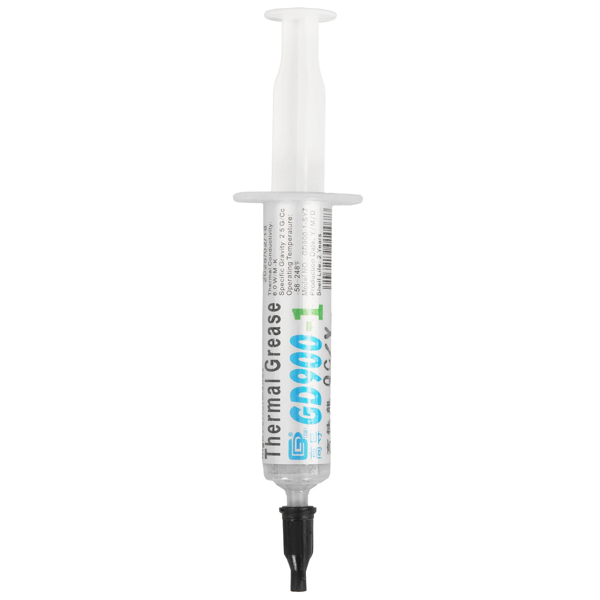 Термопаста GD Brand Thermal Grease (GD900); 5.6wm/k; шприц; серая; 7 г