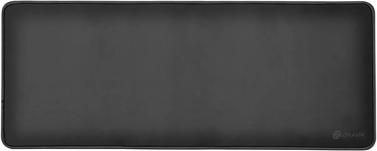 Коврик для мыши Oklick (OK-T1000B XL); ткань + резиновая основа; 1000 х 400 х 2 мм; игровая поверхность; черный