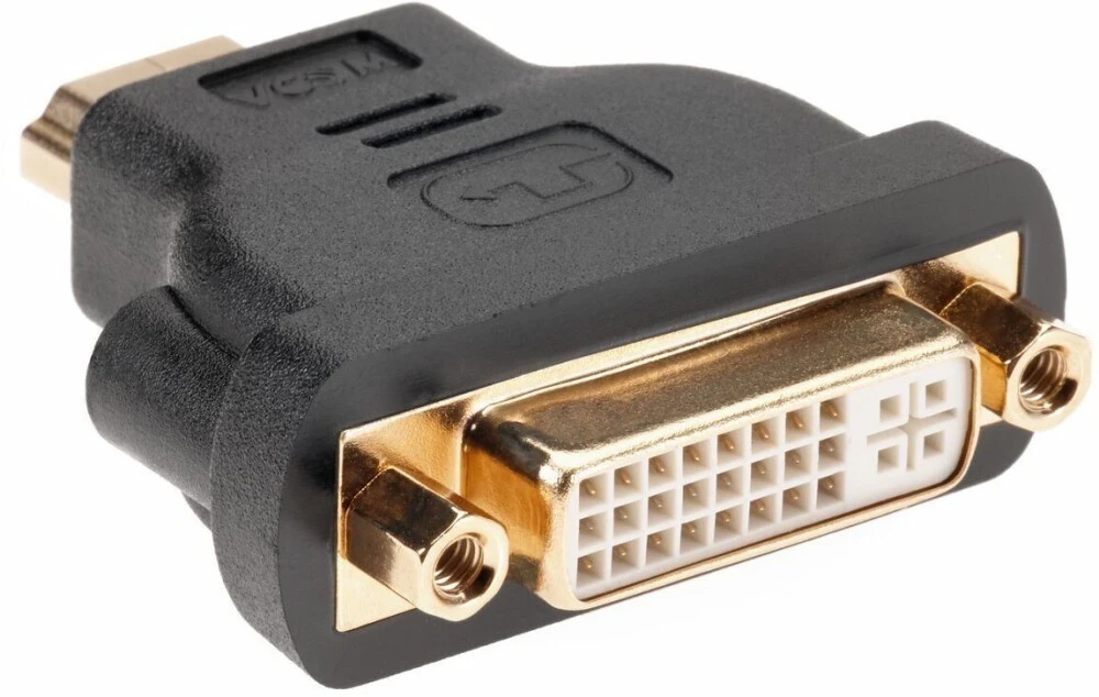 Переходник HDMI(M) - DVI-D(F) VCOM (VAD7819) Black