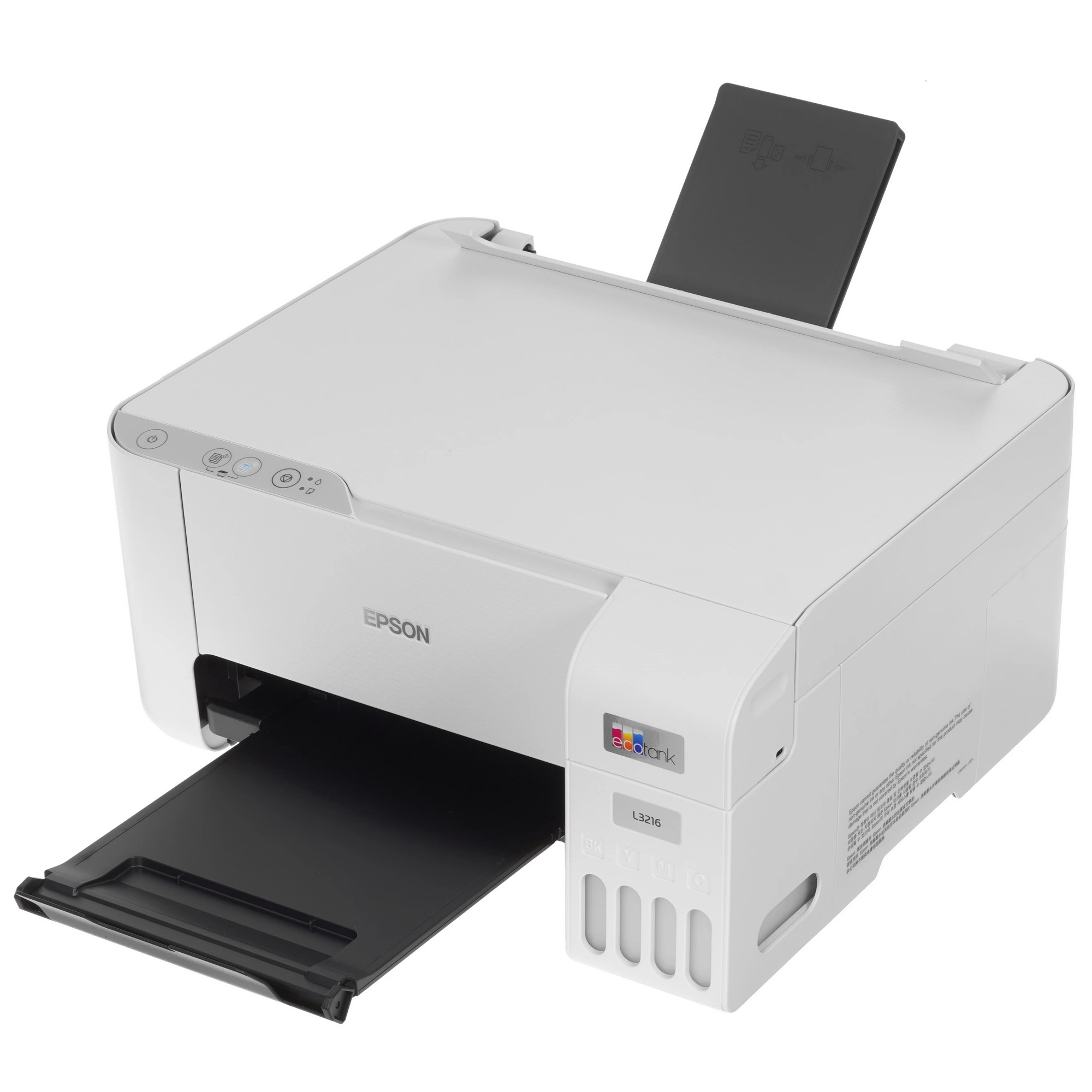МФУ струйное Epson EcoTank L3216 (C11C68518/CJ68518/CJ68502***); цветная; A4; 5760 x 1440 dpi; 33 ч/