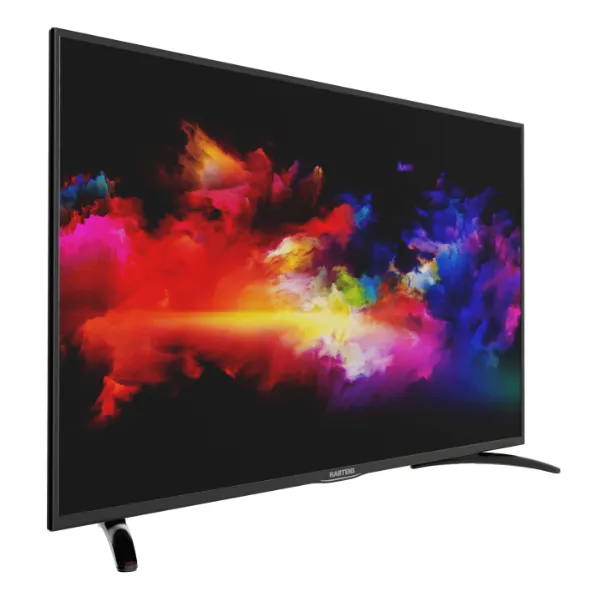 Телевизор 50" Hartens 4K Direct LED (HTY-50U11S-VD); 3840x2160; IPS; LED; 3 000:1; 300 кд/м²; 178°/178°; YaOS; 9,8 кг, серебристый