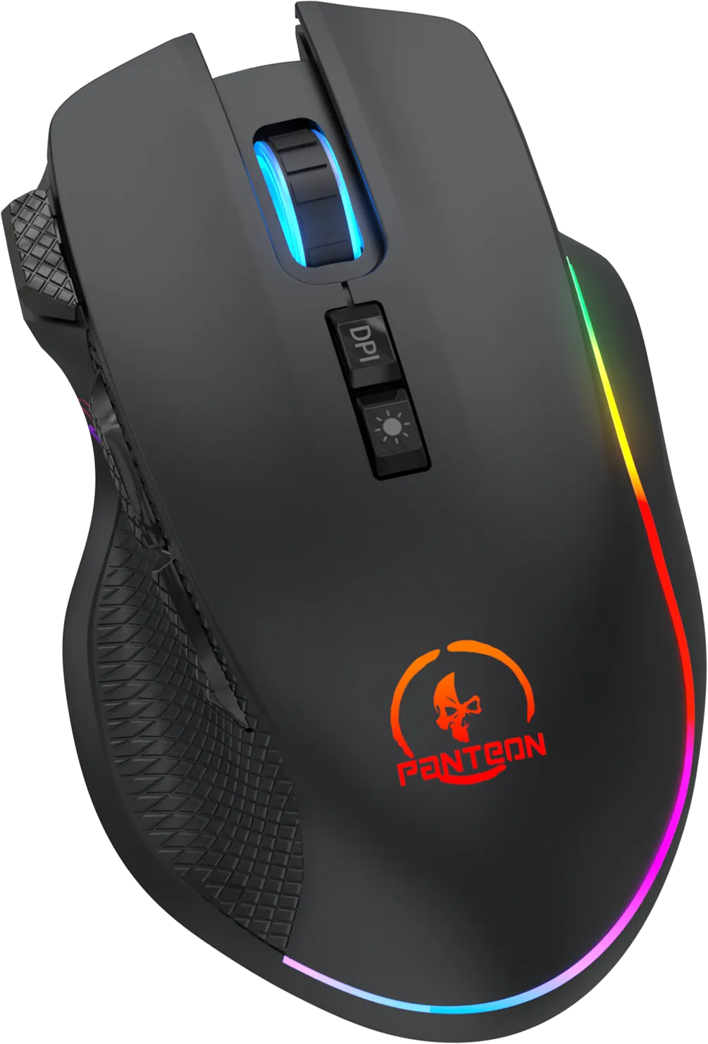 Мышь игровая Jet.A PANTEON PS93 W PRO Black (128)***; Bluetooth/2.4 Ггц; USB; оптический; 800 - 5000