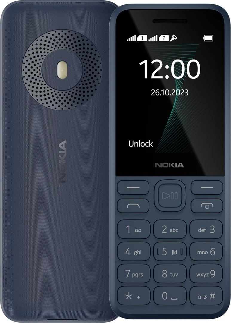 Мобильный телефон Nokia 130 DS (TA-1576) синий; 2.4"; TFT; 240x320; нет камеры; 4 Мб/8 Мб; 2 500 мА/ч