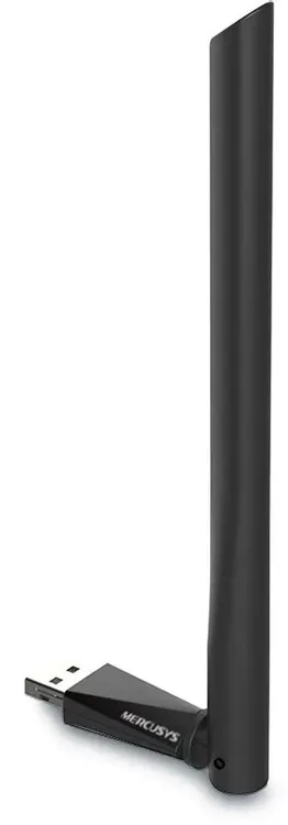 Сетевая карта WiFi Mercusys MU6H (AC650); 633 Мбит/с; 1 x 5 dBi; USB