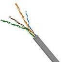 Кабель коммуникационный UTP Lanmaster внутренний (NM-UTP5E4PR-CU***); кат. 5e; 4-х парный; жила 0,50 мм²; СU (медь); 305 м продажа бухтами)