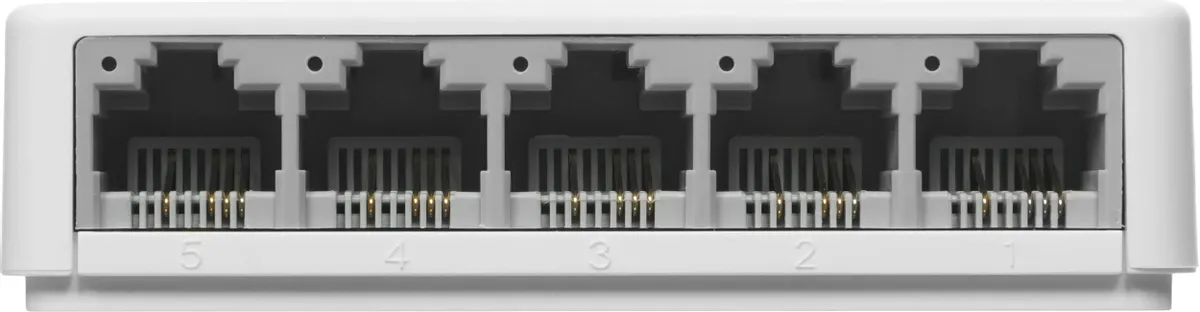 Коммутатор неуправляемый Mercusys MS105***; Fast Ethernet (10/100); 5 портов