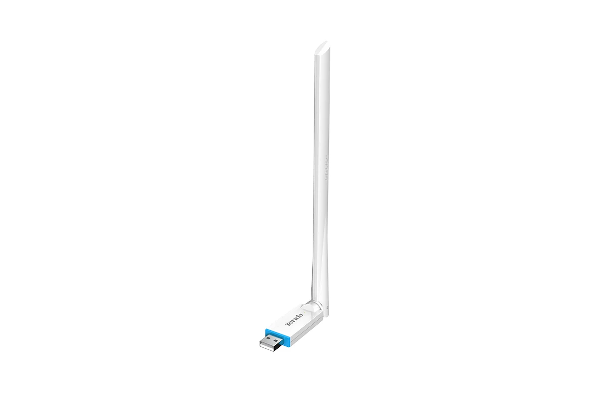 Сетевая карта WiFi Tenda U2 v5.0 AX300; 286 Мбит/с; 1 x 6 dBi; USB