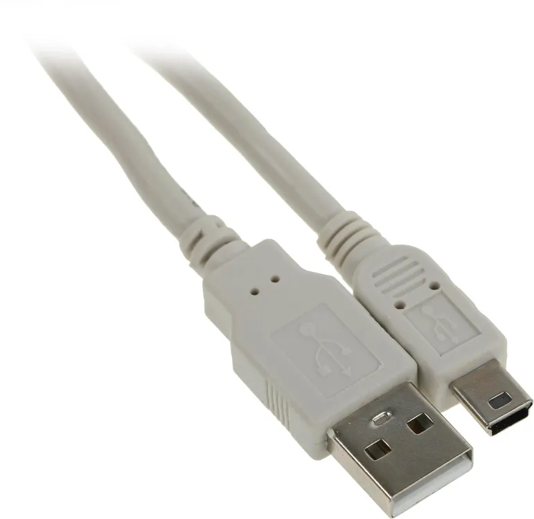 Кабель USB 2.0 AM/Mini5P Belsis (BW1720); USB 2.0 Тип A; USB 2.0 Тип B Mini; ферритовый фильтр; 1,8 м;