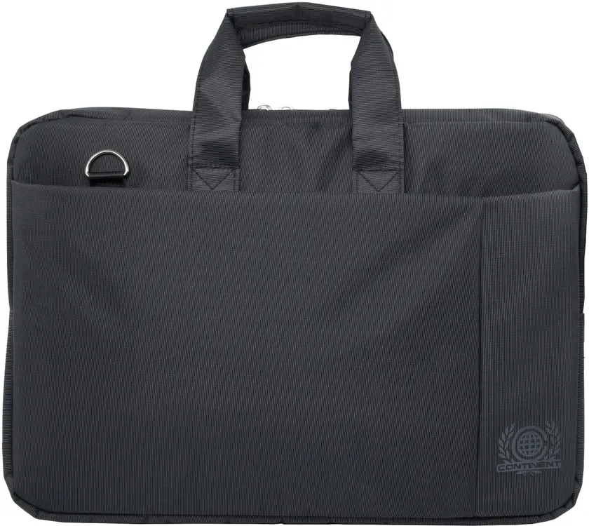 Сумка для ноутбука 17,3" Continent (CC-217 BK); нейлон, полиэстер; чёрный