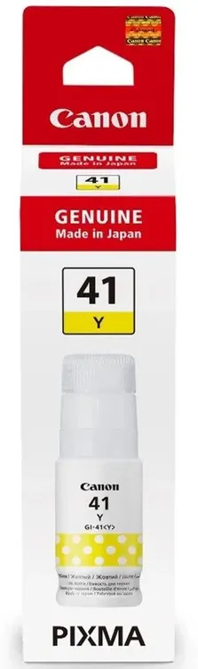 Картридж Canon GI-41Y (4545C001***); Canon Pixma G1420/G2420/G2460/G3420/G3460; 70 мл; желтый (yellow)