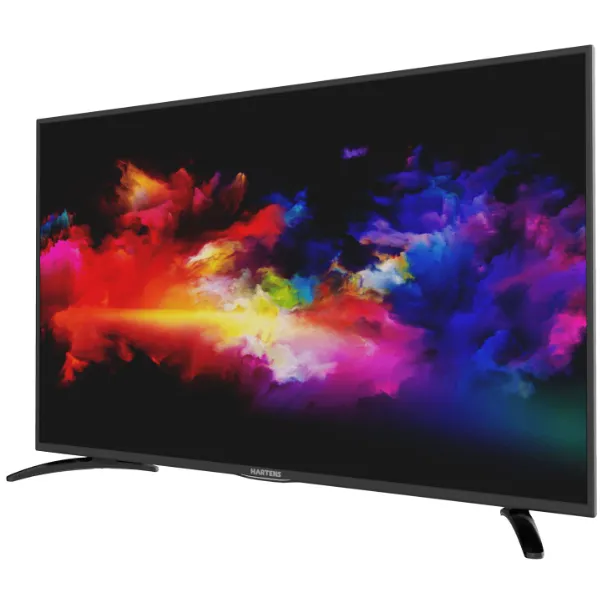 Телевизор 50" Hartens 4K Direct LED (HTY-50U11S-VD); 3840x2160; IPS; LED; 3 000:1; 300 кд/м²; 178°/178°; YaOS; 9,8 кг, серебристый