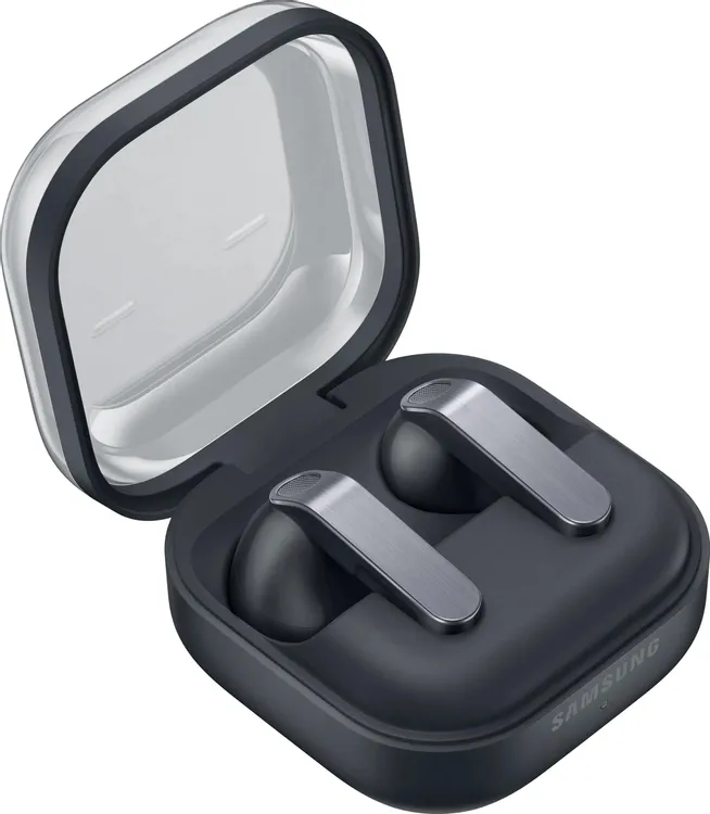 Гарнитура беспроводная Samsung Galaxy Buds 4 Black (SM-R540NZKA), вкладыши, без крепления, 6.1, IP54*, 515 мА/ч, черный