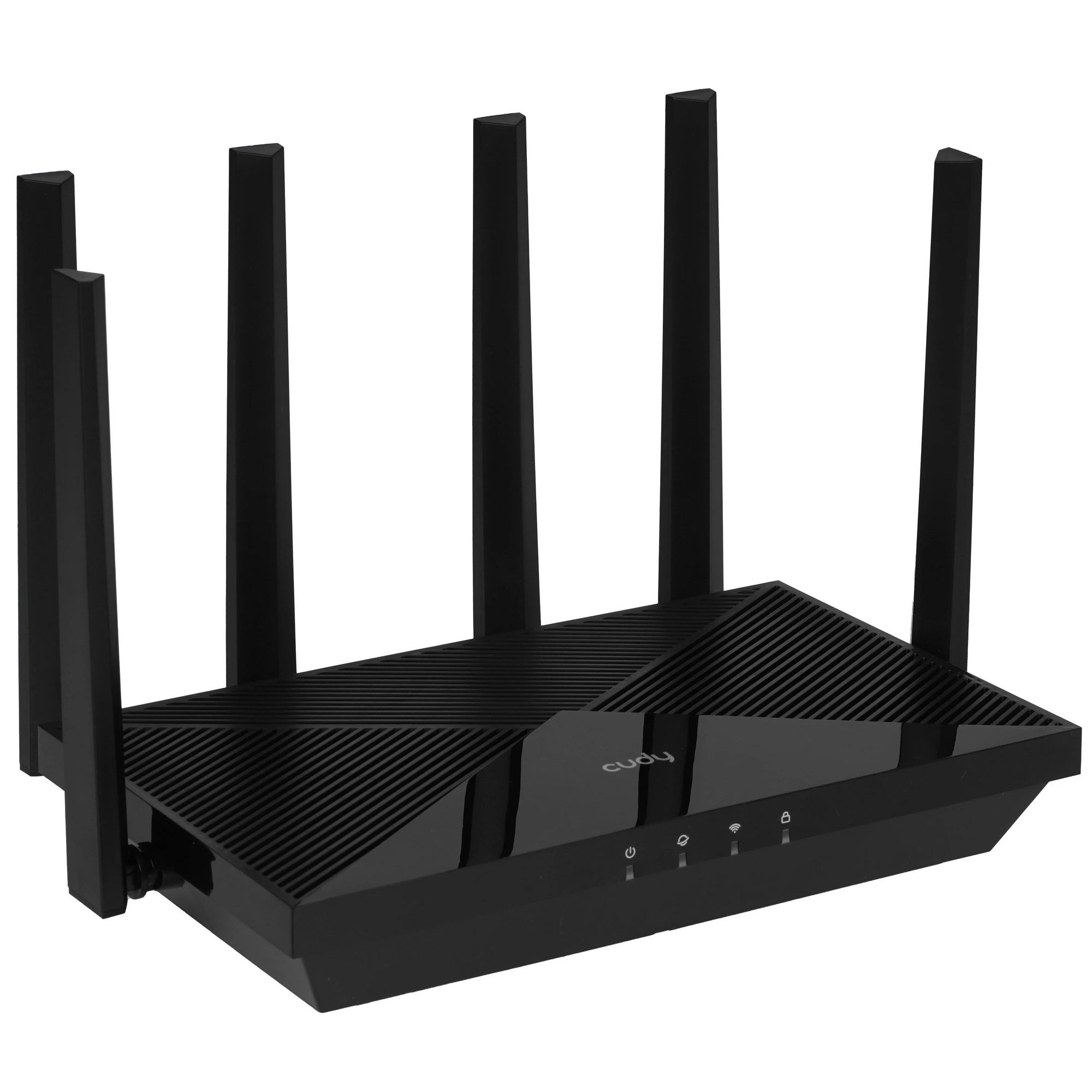 Роутер Cudy WR6500 (BE6500); 688 Мбит/сек + 5765 Мбит/сек; 4xLAN 1 Гбит/с; 1xWAN 1 Гбит/с; 6 ant
